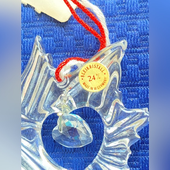 BLEI KRISTALL CHRISTMAS ORNAMENT MADE IN GERMANY BRAND NEW WITH TAGS - Picture 4 of 7